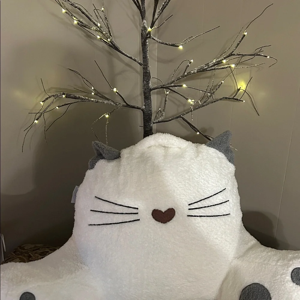 Blissful Diary Reading Pillow Kitty